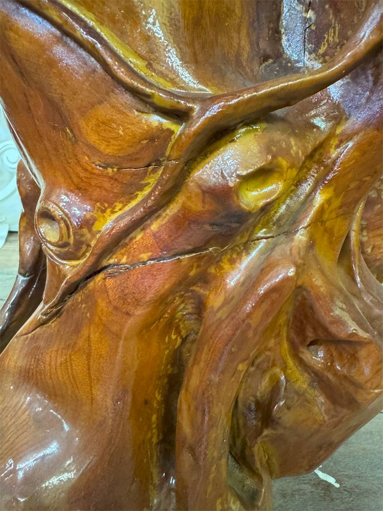 楽天市場】送料無料 自然木 木の根 座卓 低い テーブル W100cm 花台