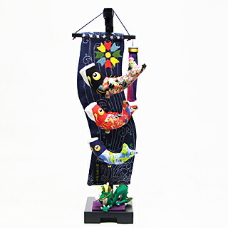 楽天市場】【五月人形 つるし飾り】高さ65cm 146005 鯉の滝のぼり（小