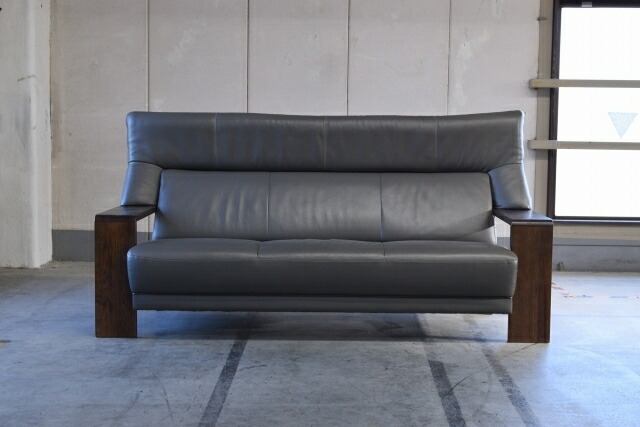 楽天市場】カリモク チターノ「ダンテ」20万 オーク無垢 3人掛けソファ