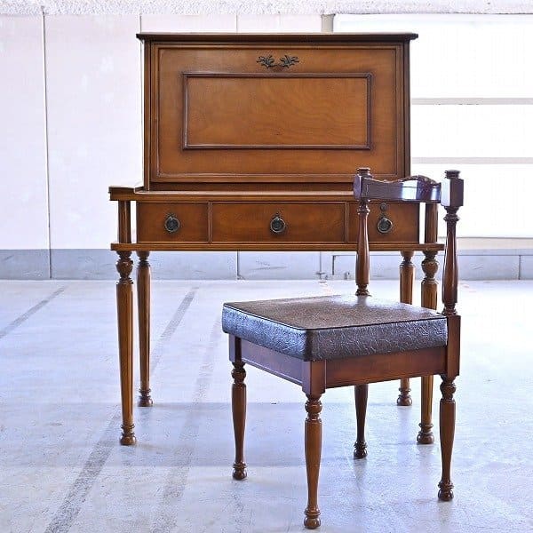 楽天市場】希少 徳田家具「E-61/ロマネスク」ライティングビューロー