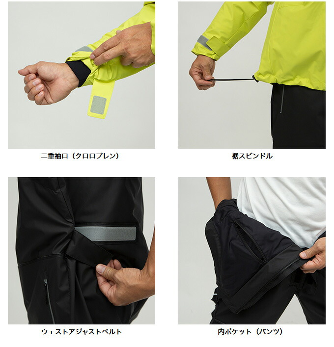 楽天市場】(c)【取り寄せ商品】 ダイワ DW-9022 (ブラック／2XL) PVC