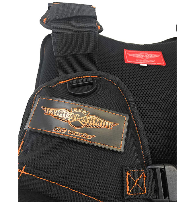 楽天市場】(5)MCワークス ロックマンベスト 1R (RMV-1R)（ブラック