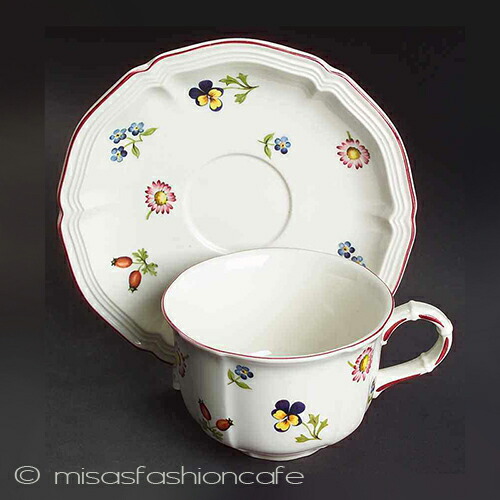 楽天市場】ビレロイ＆ボッホ プチフルール カップ＆ソーサー 2ペア