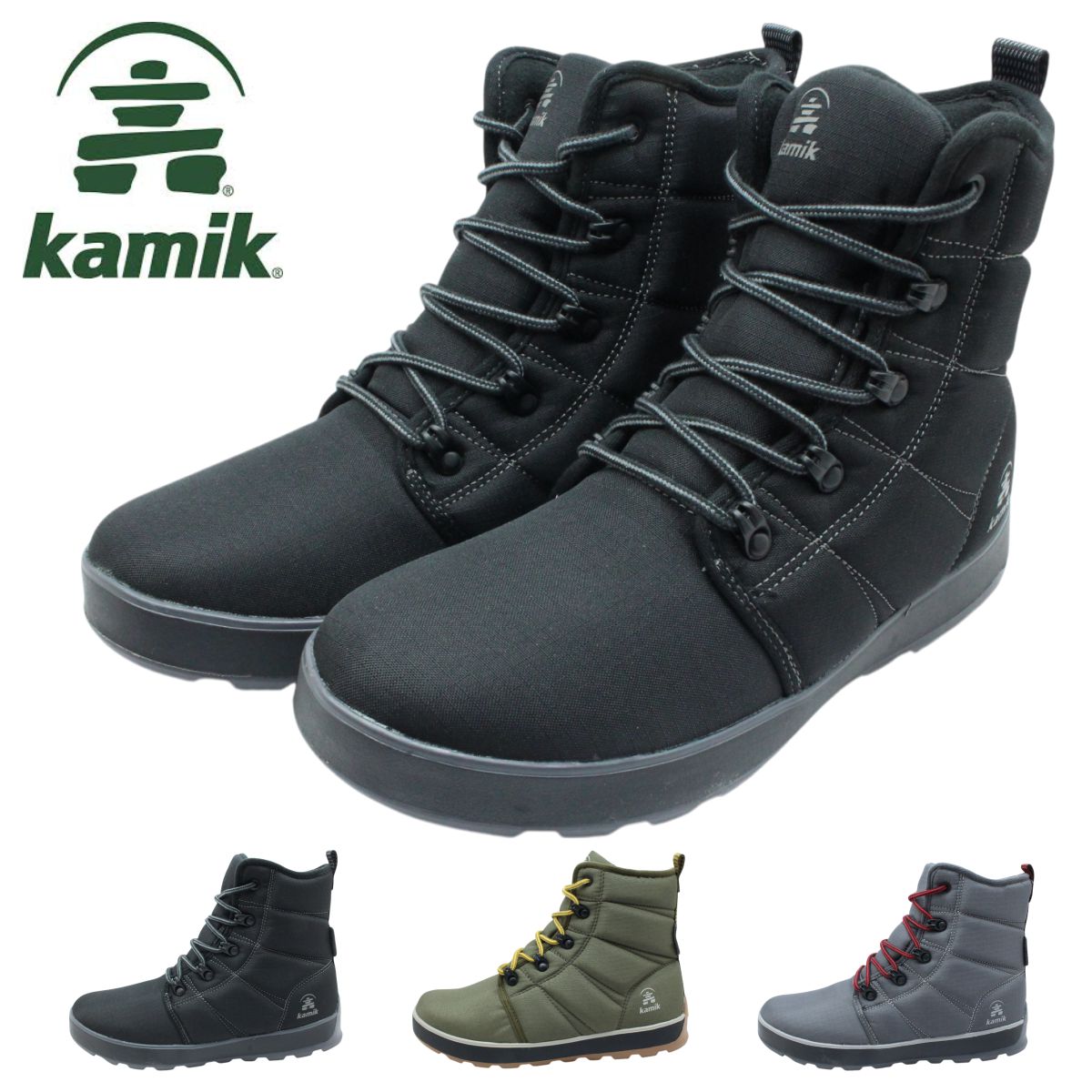 楽天市場】kamik カミック メンズ スノーブーツ SPENCER N スペンサー