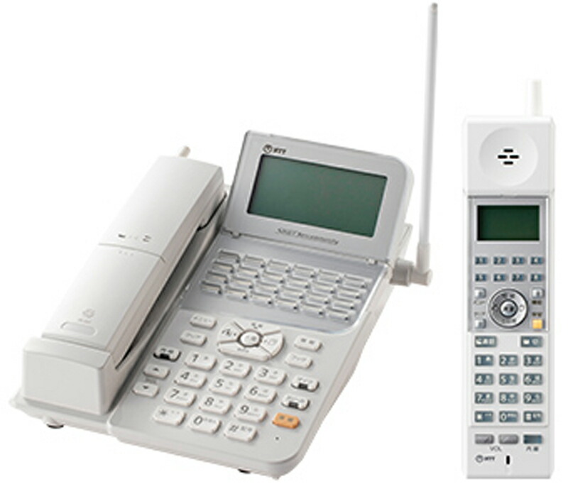 楽天市場】【新品】NTT製 ZX-(24)CCLSTEL-(1)(W) キーカールコードレス