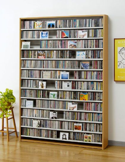 楽天市場】最大CD収納枚数1668枚！ 最大DVD収納枚数720枚