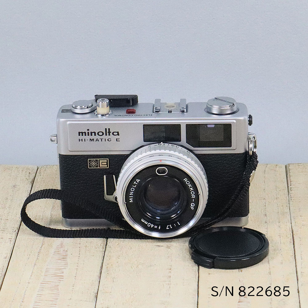楽天市場】【整備済】【保証付 】 minolta HI-MATIC E S/N 822685