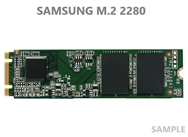 楽天市場】SAMSUNG製 サムソン 内蔵SSD M.2 2280 SATA6Gbps TLC 128GB