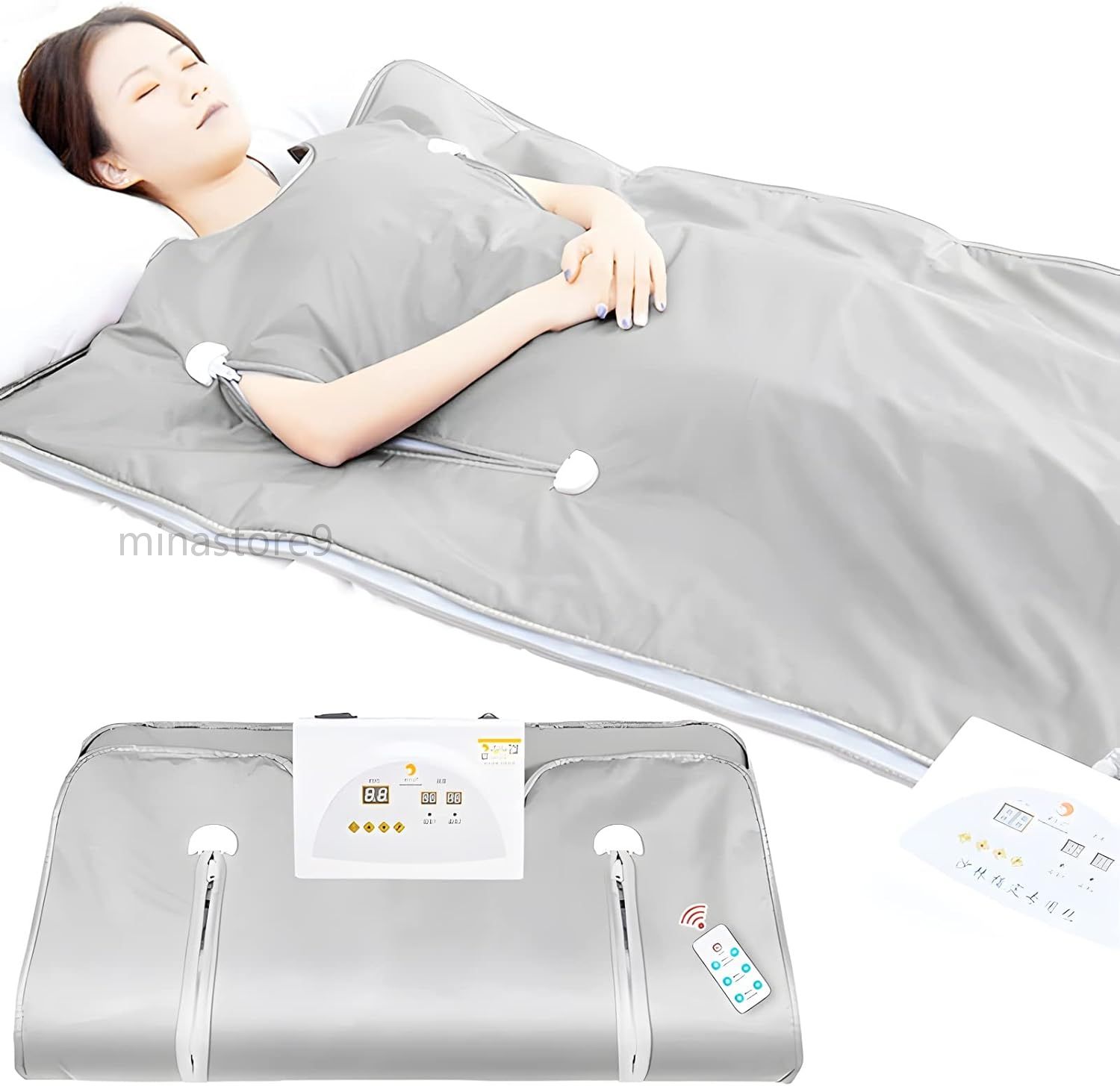 楽天市場】遠赤外線ヒートマット エステ 発汗ラップ ダイエットラップ