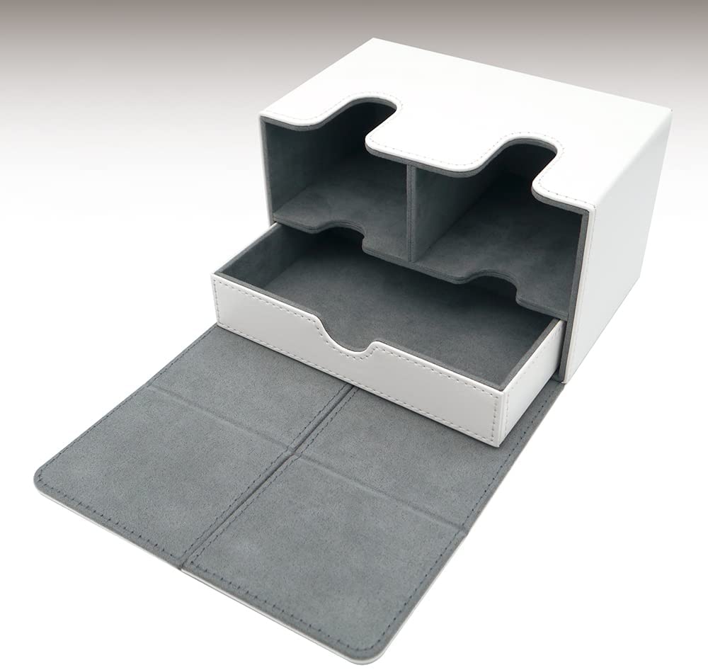 楽天市場】二連結 引き出し付き デッキケース 二重 スリーブ 対応