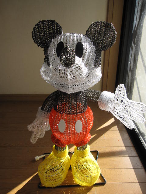 ミッキーマウス イルミネーション タカショー クリスマス ミッキー