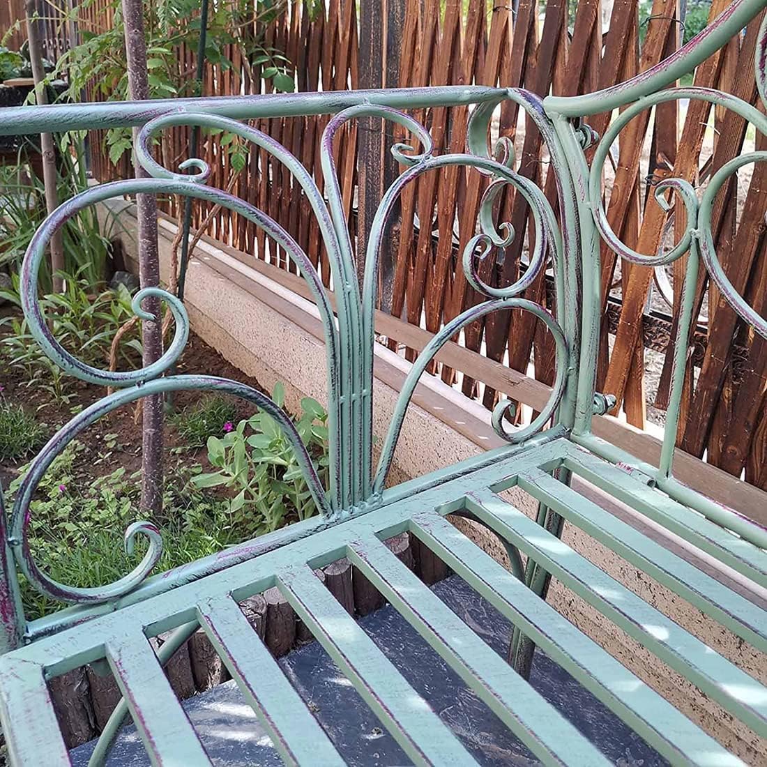 楽天市場】ガーデンベンチ レトロなテラステーブル 椅子ンティーク