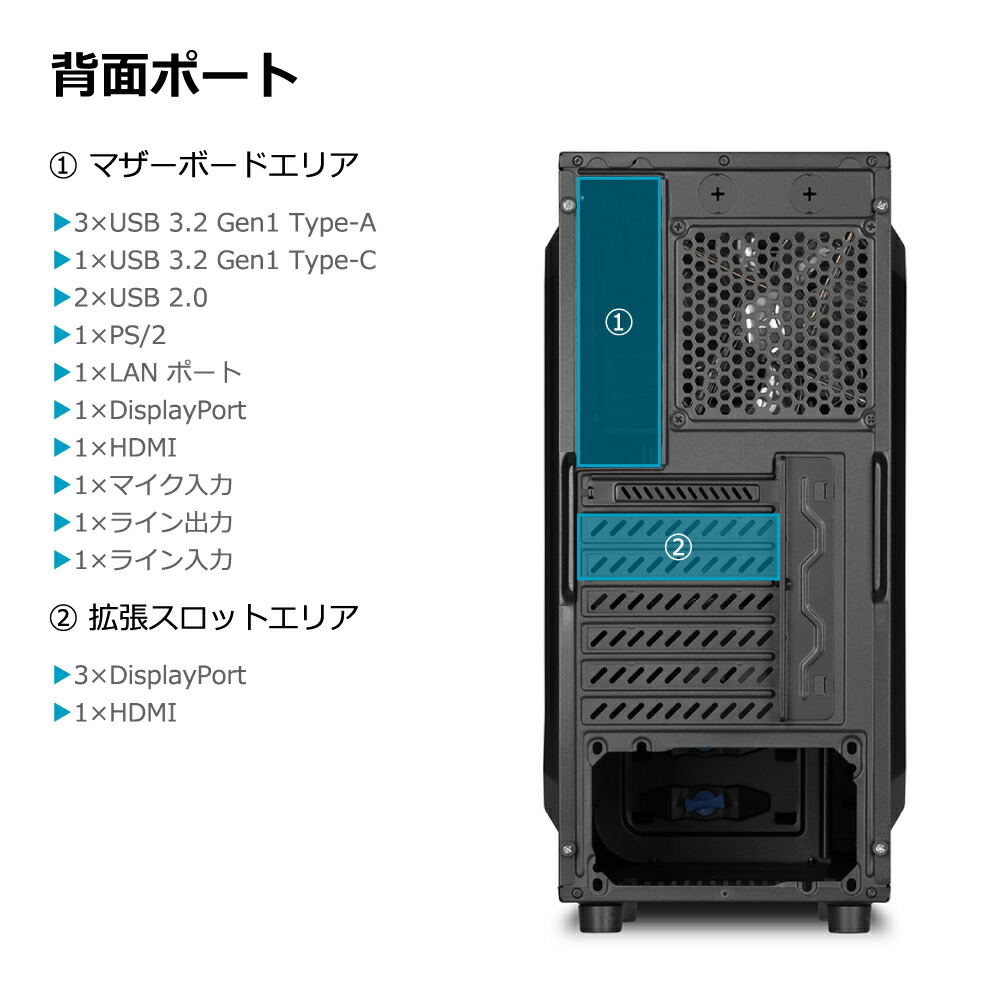 楽天市場】ゲーミングPC RTX3060 Core i7-12700F メモリ32GB SSD1TB