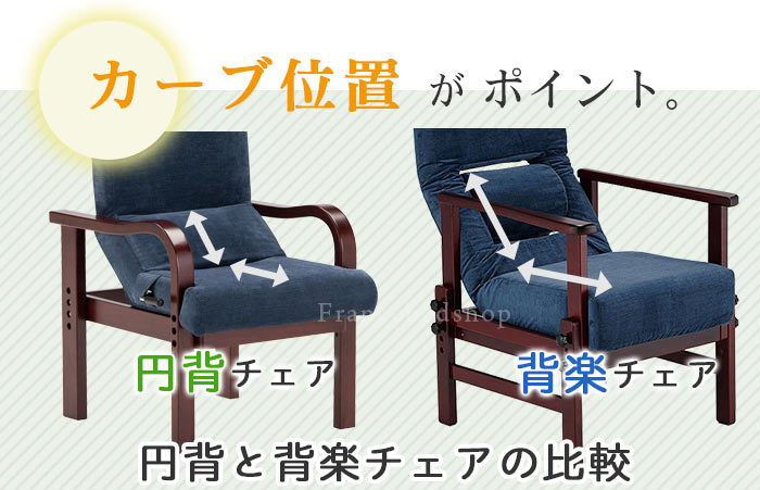 楽天市場】【円背サポートチェア】ENN-01/ENN-02 フランスベッド 椅子
