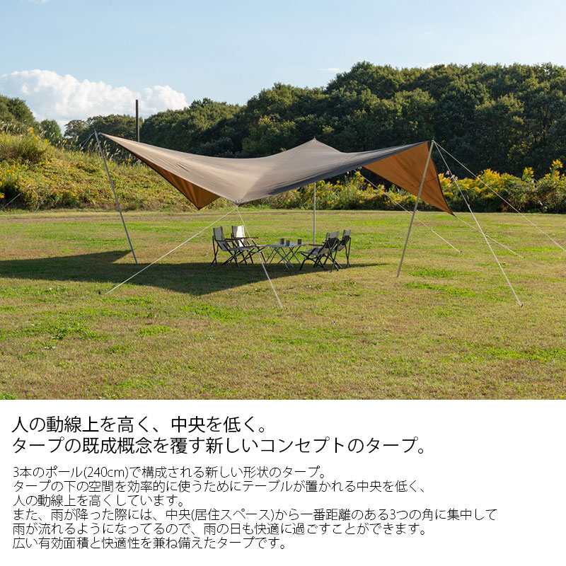 楽天市場】＼SUPER SALE／【40％OFF】snow peak スノーピーク HDタープ