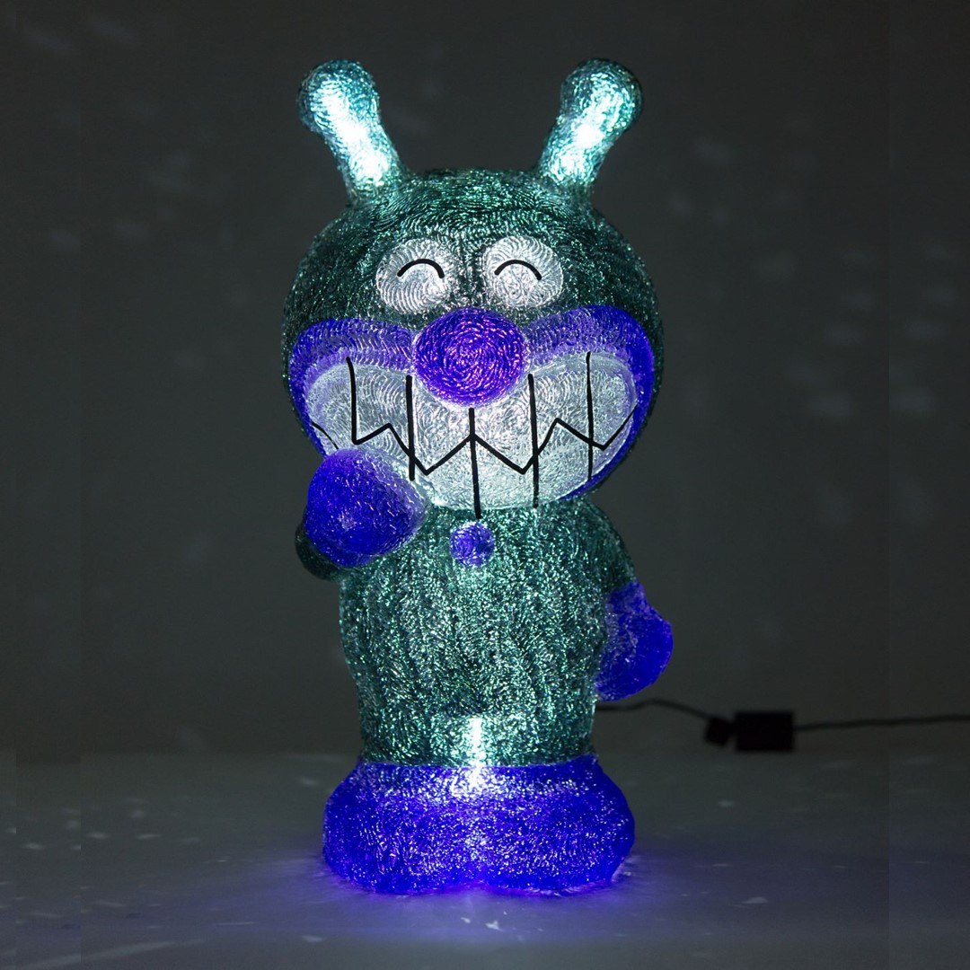 楽天市場】ばいきんまんS ブリリアントライト イルミネーション : 人形