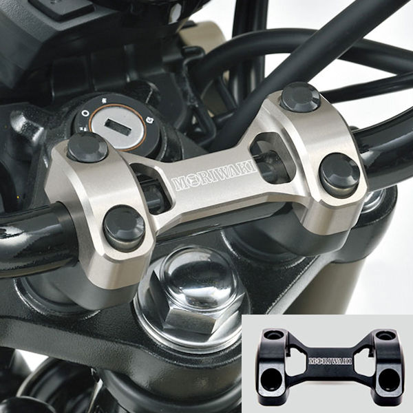 楽天市場】モリワキ 53131-201Q7-B0 ハンドルアッパーホルダー