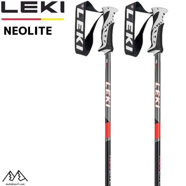 楽天市場】レキ ストック スキーポール ブラック レッド LEKI NEOLITE