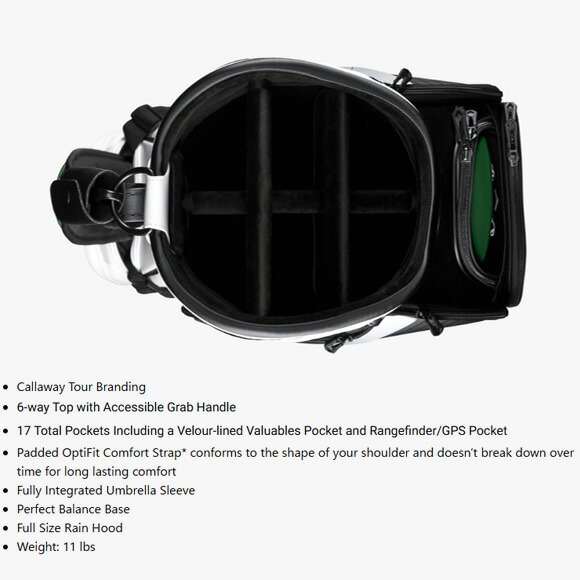 楽天市場】キャロウェイ 2025 Elyte Staff Bag キャディバッグ US仕様
