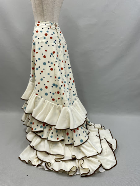 楽天市場】フラメンコ衣装 中古フラメンコ衣装中古コリン 白地に赤