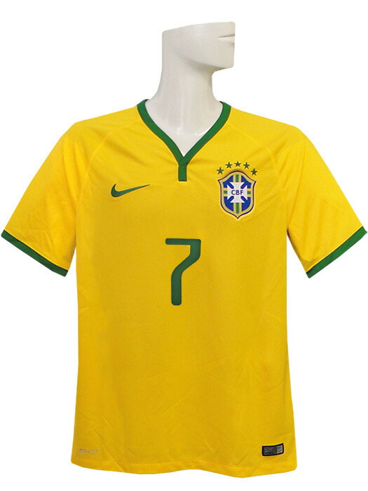 楽天市場】(ナイキ) NIKE/14/15ブラジル代表/ホーム/半袖/フッキ