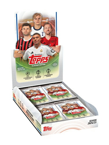 楽天市場】SOCCER 2024-25 TOPPS UEFA CLUB COMPETITION HOBBY BOX
