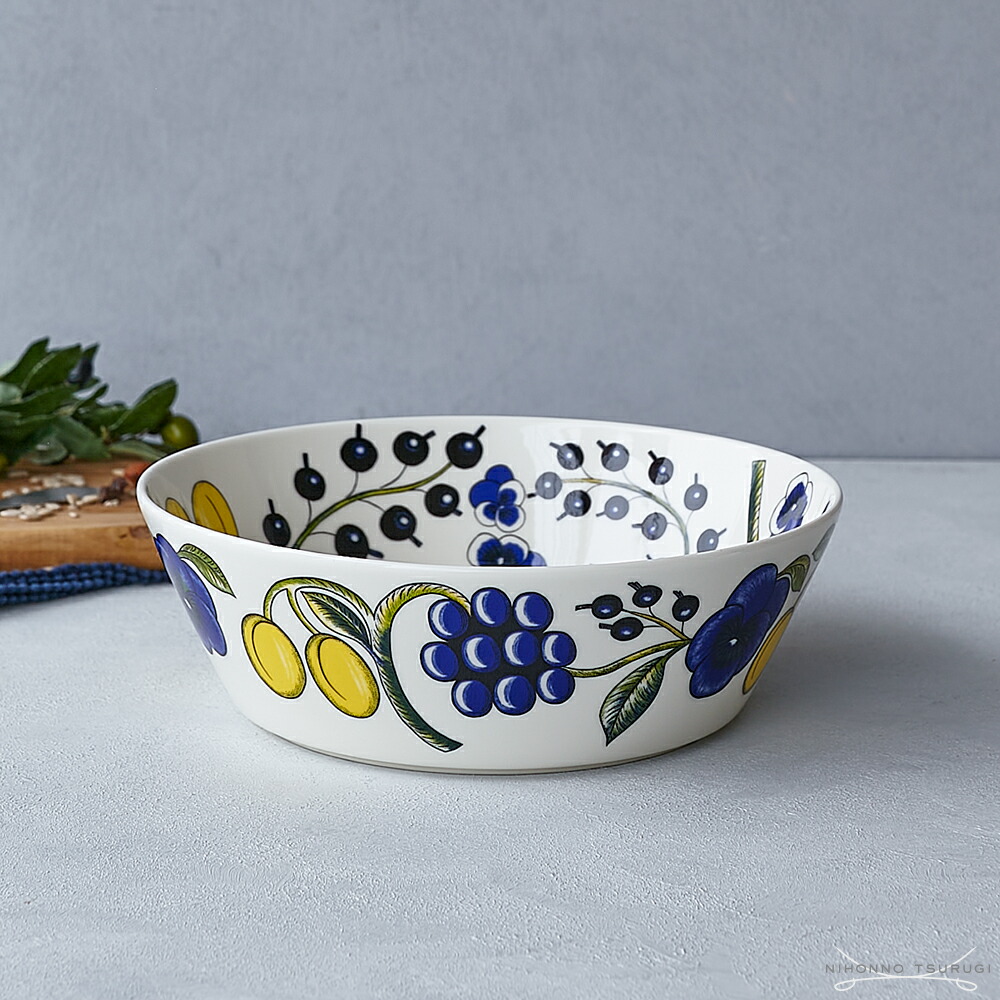 楽天市場】アラビア (ARABIA) パラティッシ イエロー ボウル 23cm