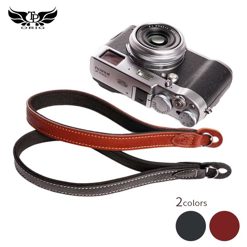 楽天市場】カメラストラップ TP Original レザー リストストラップ 丸