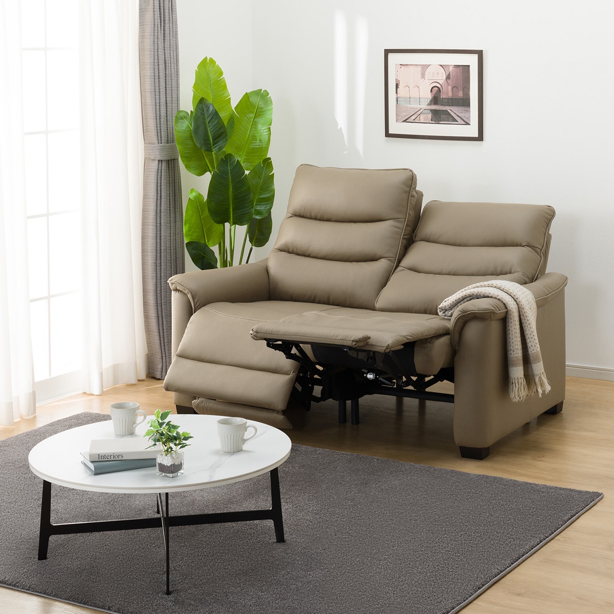 楽天市場】電動リクライニングソファ(Nビリーバ3) ニトリ 【配送員設置