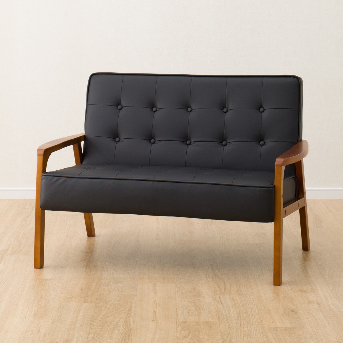 楽天市場】傷・汚れに強いコンパクト 2人掛け 合皮ソファ (Nシールド