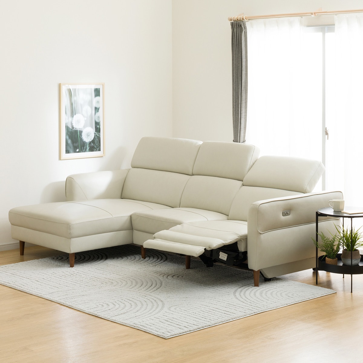 楽天市場】電動カウチソファ(KK026) ニトリ 【配送員設置商品】 : ニトリ