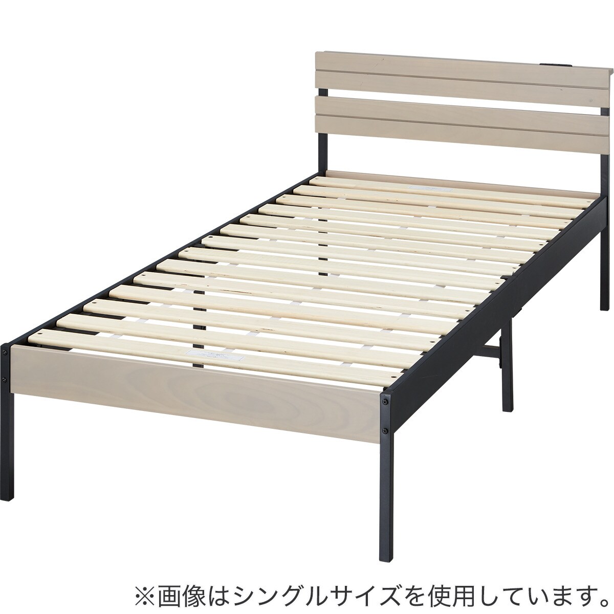 楽天市場】すのこセミダブルベッドフレーム(XB101) ニトリ 【玄関先迄