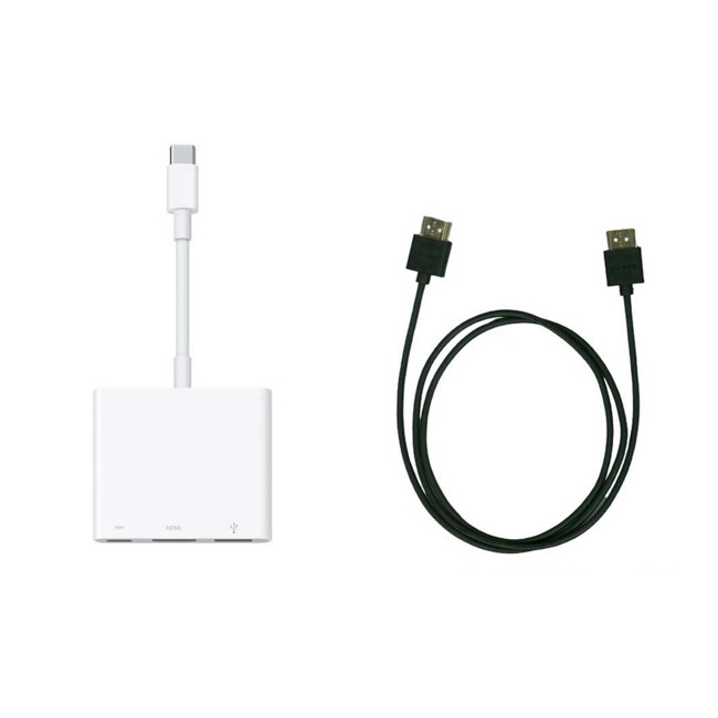 楽天市場】HDMIセット Apple純正 USB-C Digital AV Multiportアダプタ