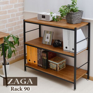 楽天市場】桐材とアイアンでアンティーク感 オープンラック 幅90 木製