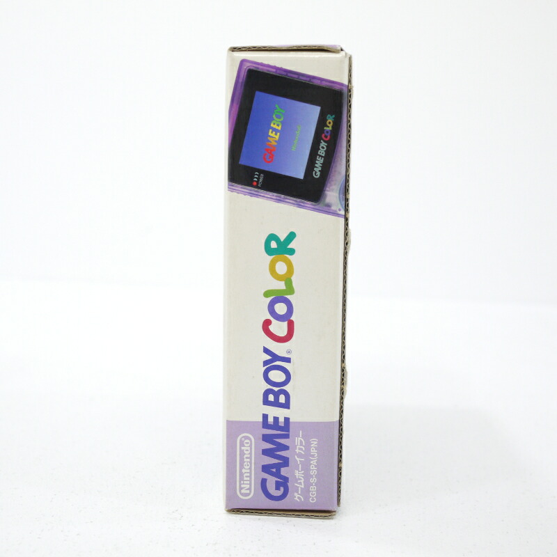 楽天市場】【中古】GAME BOY COLOR ゲームボーイカラー クリアパープル