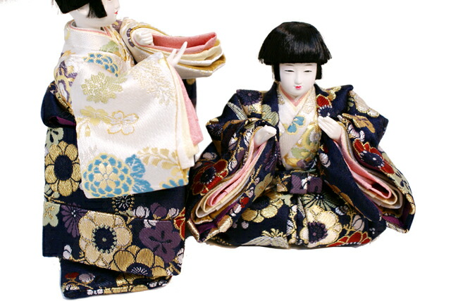 楽天市場】雛人形 吉徳大光 七段飾り 十五人揃い 602-024 赤毛氈