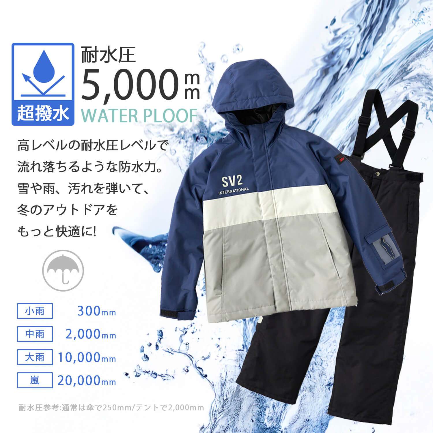 楽天市場】【在庫売り尽くし!】 スキーウェア 上下セット キッズ