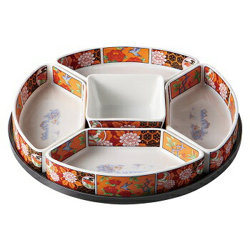 楽天市場】金彩伊万里 ミニ オードブル 陶器 手巻き寿司 手巻き寿司 皿