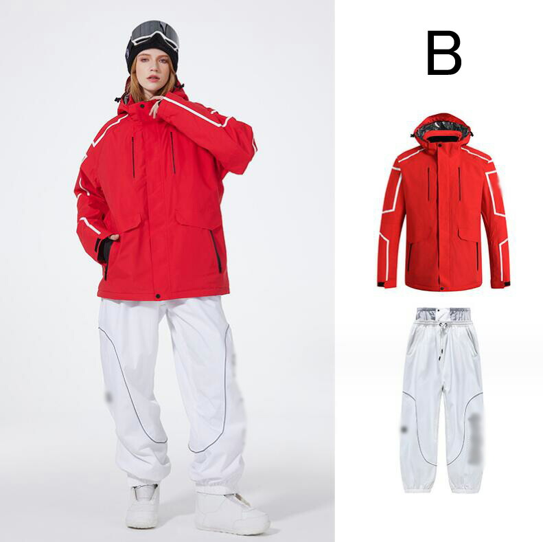 楽天市場】【新品セール】スキーウェア スノーボード スキー 韓国風 お