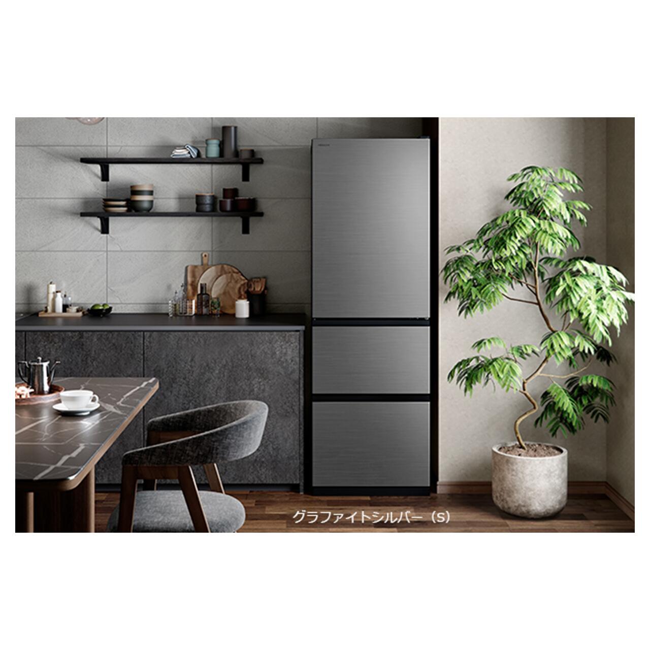 楽天市場】【設置費込】HITACHI 冷蔵庫 R-V32X-S RV32XS 右開き