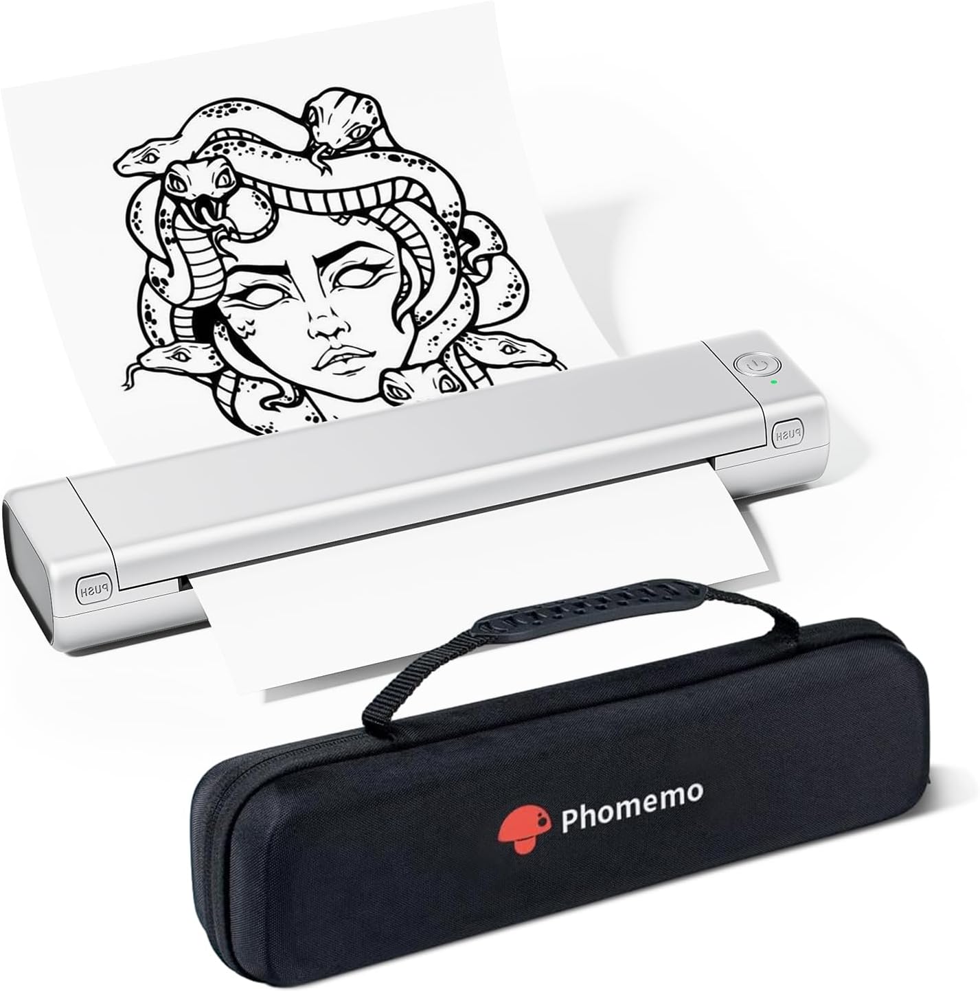 楽天市場】Phomemo M08F モバイルプリンター A4幅 小型 スマホ