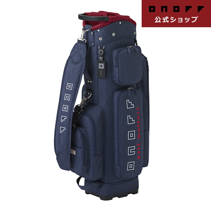 楽天市場】【オノフ】キャディバッグ OB0225 9型 杢調 刻印無料／ONOFF