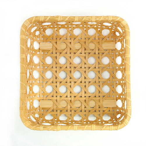 楽天市場】受注生産 別府竹細工 八つ目(八ツ目)編み 収納かご 263mm