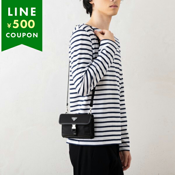 楽天市場】プラダ ショルダーバッグ リナイロン サファイアーノレザー