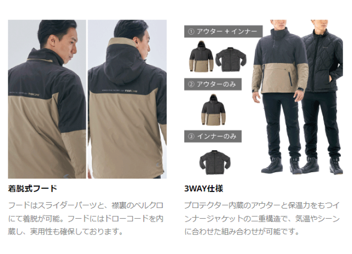 楽天市場】☆*○正規品【RS TAICHI】25-26秋冬 RSJ733 モトレック