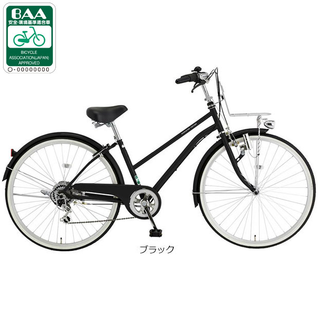 楽天市場】シンプル（カラーブラック）（シティサイクル｜自転車