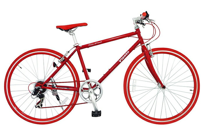 楽天市場】クロスバイク27インチ 700c シマノ製 7変速 VIENTO 7段変速