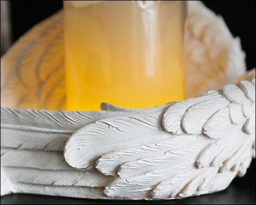 楽天市場】天使の羽燭台 キャンドルスタンド エンジェル キャンドル