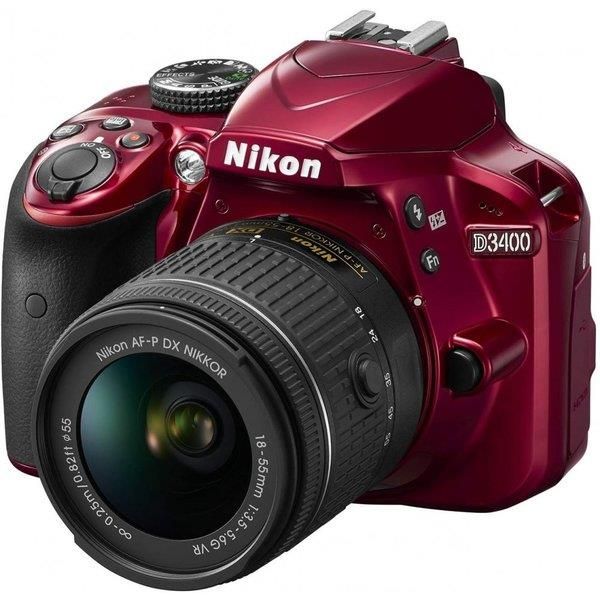 楽天市場】【中古】 ニコン Nikon D3400 ダブルズームキット レッド