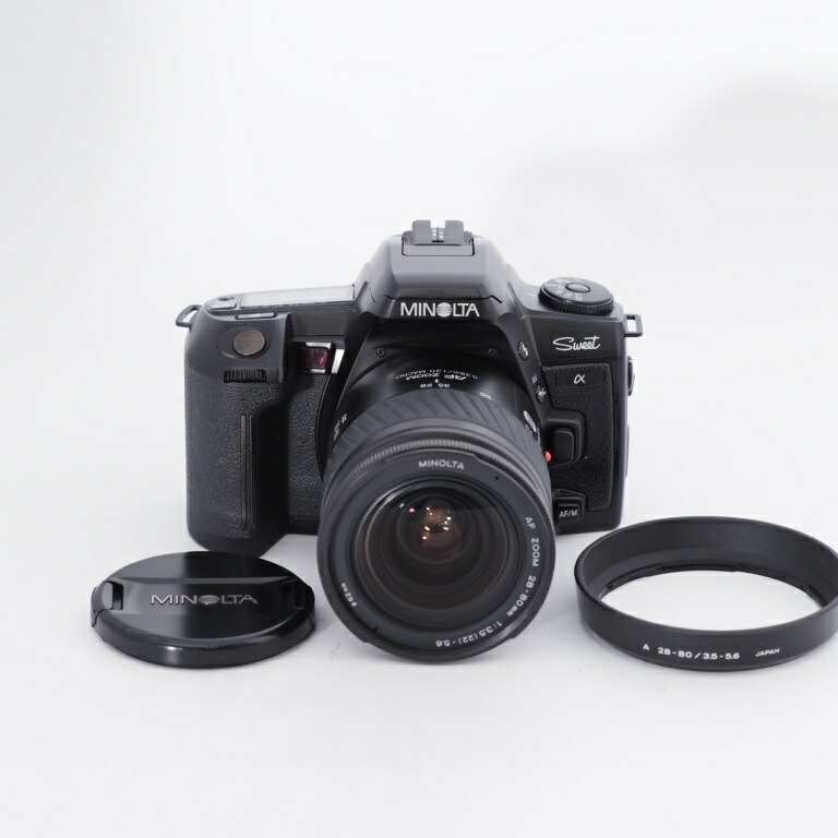楽天市場】MINOLTA ミノルタ フィルム一眼レフ α sweet AF ZOOM 28